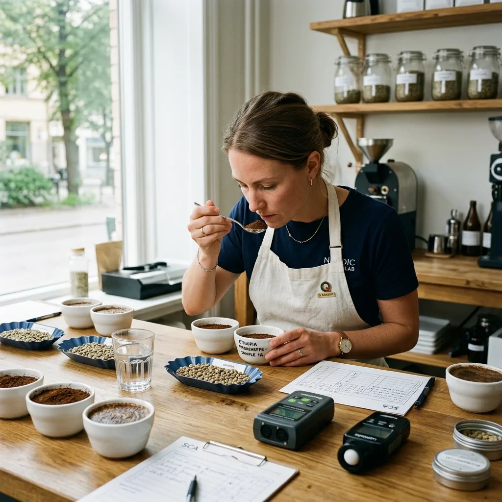 SCAA Coffee Cupping Laboratory