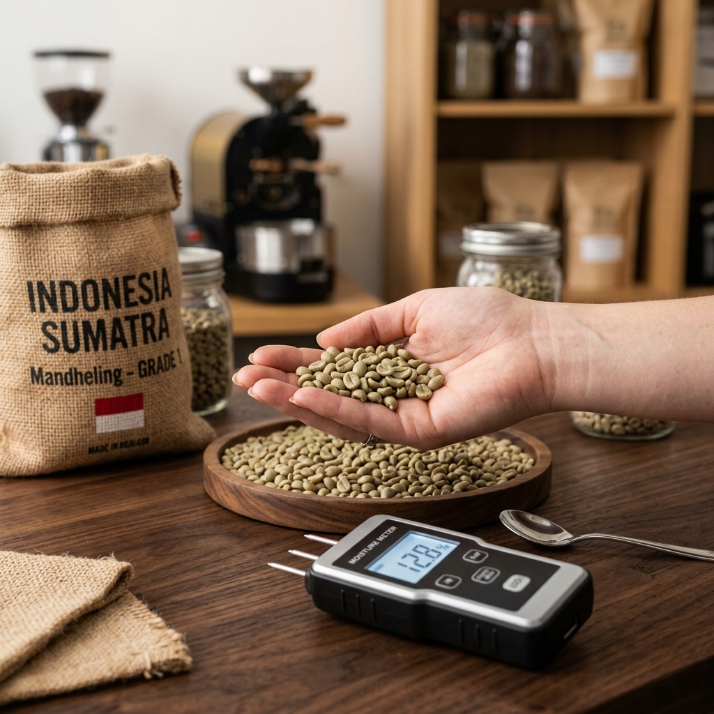 Indonesian Green Coffee Inspection